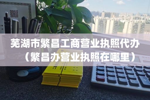 芜湖市繁昌工商营业执照代办（繁昌办营业执照在哪里）