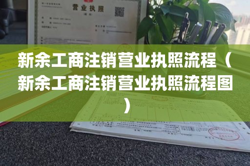 新余工商注销营业执照流程（新余工商注销营业执照流程图）