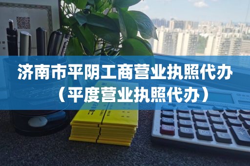 济南市平阴工商营业执照代办（平度营业执照代办）