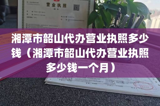 湘潭市韶山代办营业执照多少钱（湘潭市韶山代办营业执照多少钱一个月）