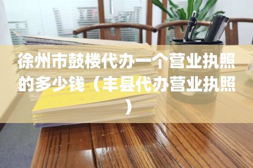 徐州市鼓楼代办一个营业执照的多少钱（丰县代办营业执照）