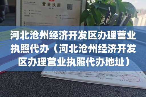 河北沧州经济开发区办理营业执照代办（河北沧州经济开发区办理营业执照代办地址）
