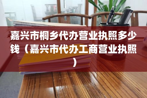 嘉兴市桐乡代办营业执照多少钱（嘉兴市代办工商营业执照）