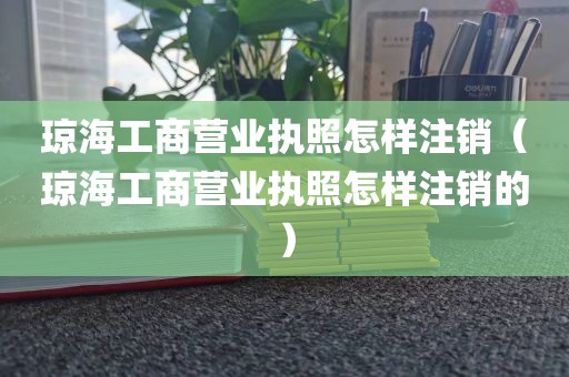 琼海工商营业执照怎样注销（琼海工商营业执照怎样注销的）
