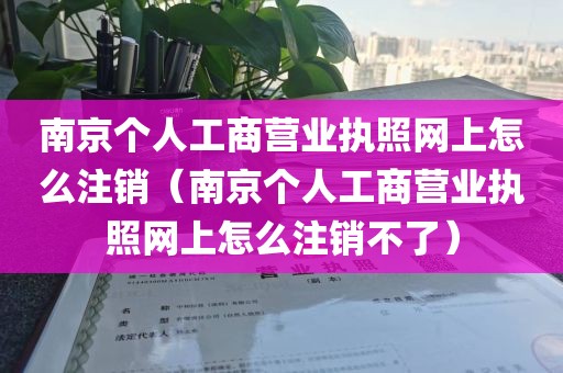 南京个人工商营业执照网上怎么注销（南京个人工商营业执照网上怎么注销不了）