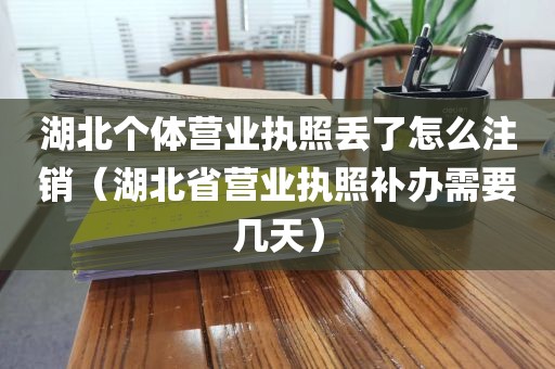 湖北个体营业执照丢了怎么注销(湖北省营业执照补办需要几天)