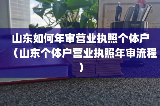 山东如何年审营业执照个体户（山东个体户营业执照年审流程）