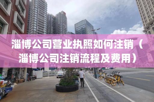 淄博公司营业执照如何注销(淄博公司注销流程及费用)