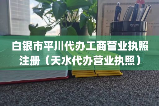 白银市平川代办工商营业执照注册（天水代办营业执照）