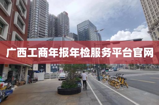 广西工商年报年检服务平台官网
