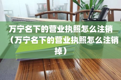万宁名下的营业执照怎么注销（万宁名下的营业执照怎么注销掉）