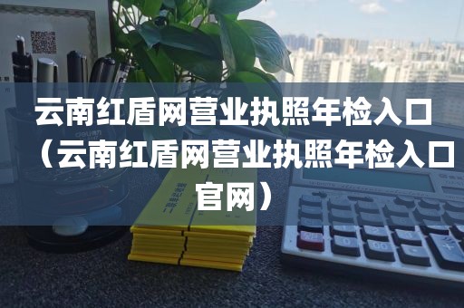 云南红盾网营业执照年检入口（云南红盾网营业执照年检入口官网）