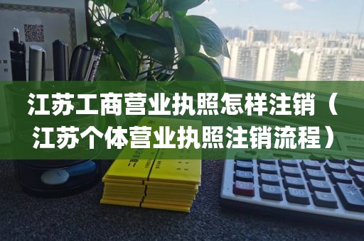 江苏工商营业执照怎样注销（江苏个体营业执照注销流程）