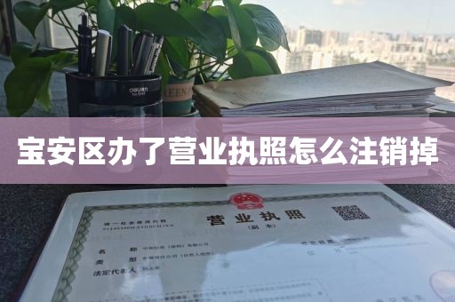 宝安区办了营业执照怎么注销掉