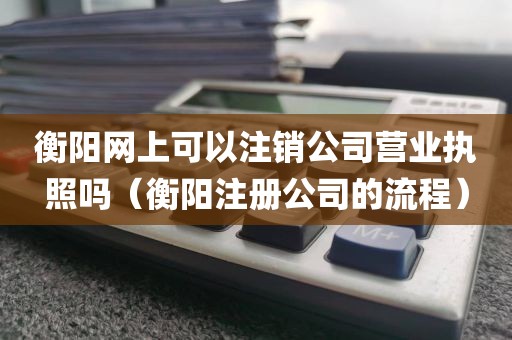 衡阳网上可以注销公司营业执照吗（衡阳注册公司的流程）