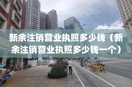 新余注销营业执照多少钱（新余注销营业执照多少钱一个）