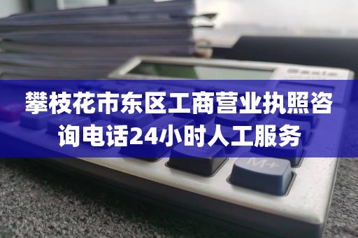 攀枝花市东区工商营业执照咨询电话24小时人工服务