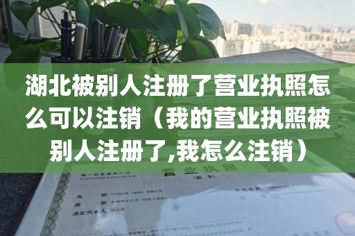 湖北被别人注册了营业执照怎么可以注销（我的营业执照被别人注册了,我怎么注销）
