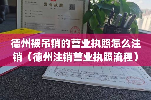 德州被吊销的营业执照怎么注销（德州注销营业执照流程）