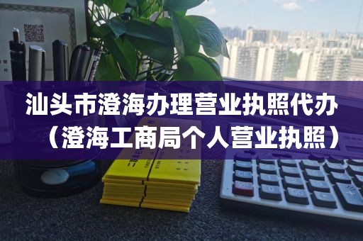 汕头市澄海办理营业执照代办（澄海工商局个人营业执照）