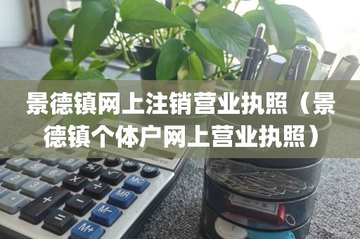 景德镇网上注销营业执照（景德镇个体户网上营业执照）