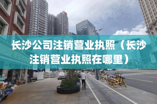长沙公司注销营业执照（长沙注销营业执照在哪里）