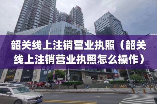 韶关线上注销营业执照（韶关线上注销营业执照怎么操作）