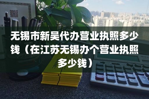 无锡市新吴代办营业执照多少钱（在江苏无锡办个营业执照多少钱）