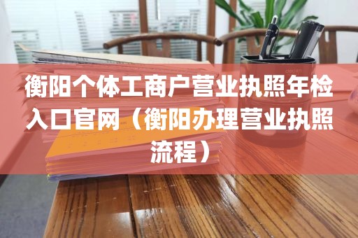 衡阳个体工商户营业执照年检入口官网(衡阳办理营业执照流程)