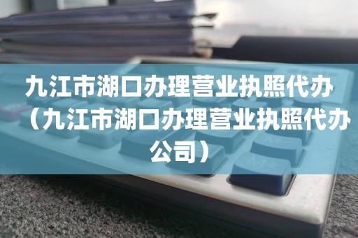 九江市湖口办理营业执照代办（九江市湖口办理营业执照代办公司）