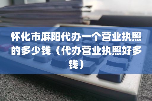 怀化市麻阳代办一个营业执照的多少钱（代办营业执照好多钱）