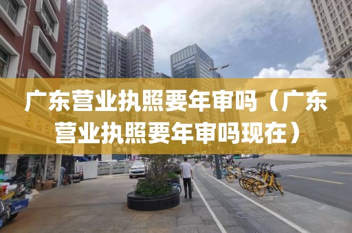 广东营业执照要年审吗（广东营业执照要年审吗现在）