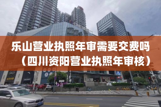 乐山营业执照年审需要交费吗（四川资阳营业执照年审核）