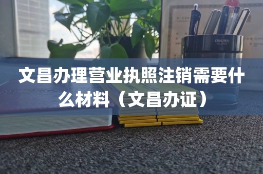 文昌办理营业执照注销需要什么材料（文昌办证）