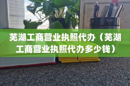 芜湖工商营业执照代办（芜湖工商营业执照代办多少钱）