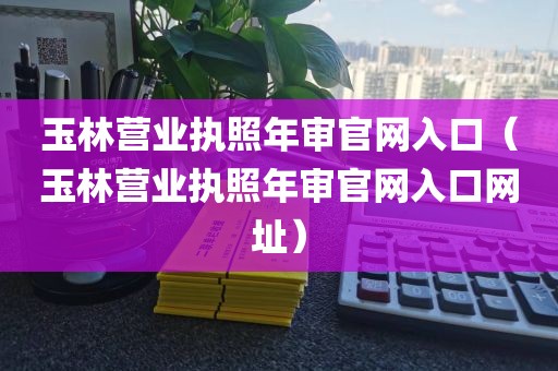 玉林营业执照年审官网入口（玉林营业执照年审官网入口网址）