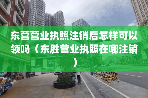 东营营业执照注销后怎样可以领吗（东胜营业执照在哪注销）