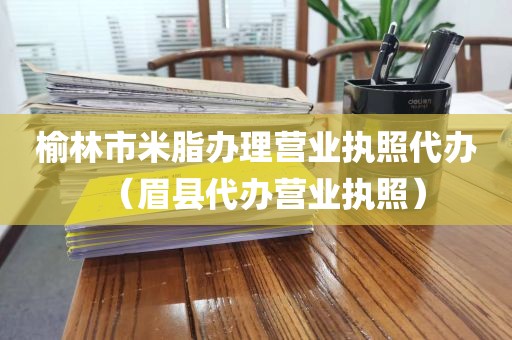 榆林市米脂办理营业执照代办（眉县代办营业执照）