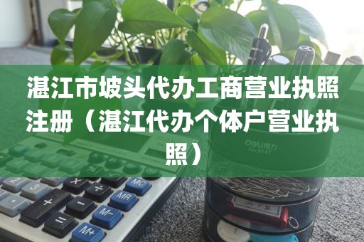 湛江市坡头代办工商营业执照注册（湛江代办个体户营业执照）