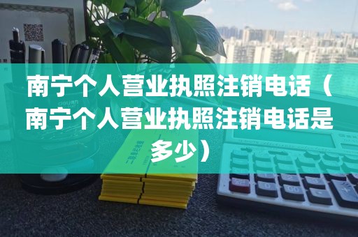 南宁个人营业执照注销电话（南宁个人营业执照注销电话是多少）
