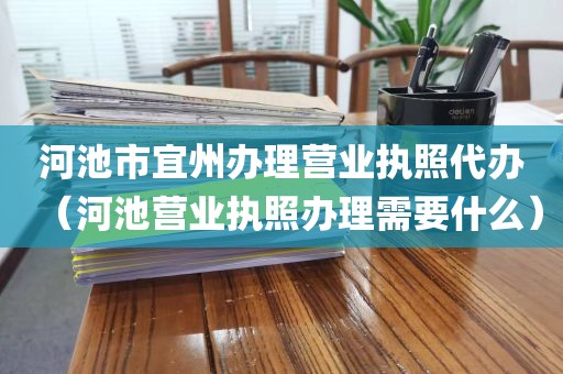 河池市宜州办理营业执照代办（河池营业执照办理需要什么）