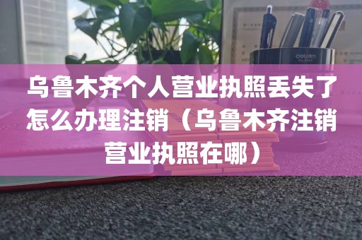 乌鲁木齐个人营业执照丢失了怎么办理注销(乌鲁木齐注销营业执照在哪)