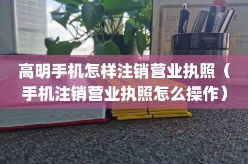 高明手机怎样注销营业执照（手机注销营业执照怎么操作）