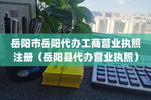 岳阳市岳阳代办工商营业执照注册（岳阳县代办营业执照）