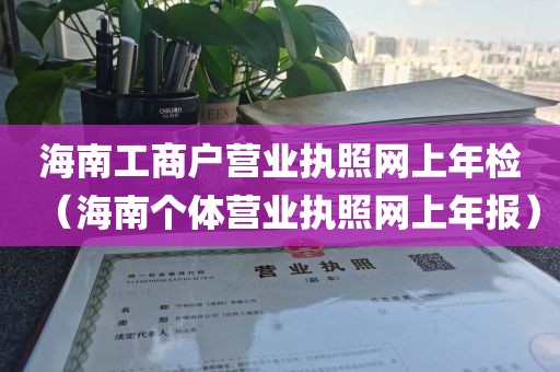 海南工商户营业执照网上年检（海南个体营业执照网上年报）