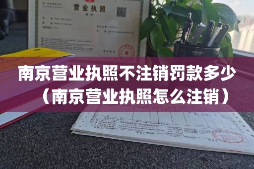 南京营业执照不注销罚款多少(南京营业执照怎么注销)
