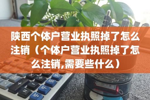 陕西个体户营业执照掉了怎么注销（个体户营业执照掉了怎么注销,需要些什么）