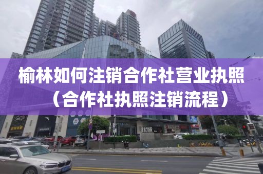 榆林如何注销合作社营业执照（合作社执照注销流程）