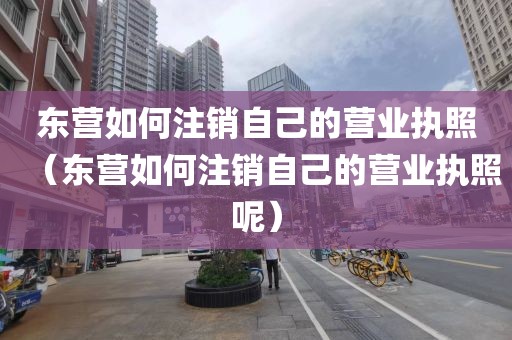 东营如何注销自己的营业执照（东营如何注销自己的营业执照呢）