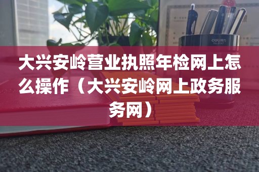 大兴安岭营业执照年检网上怎么操作（大兴安岭网上政务服务网）